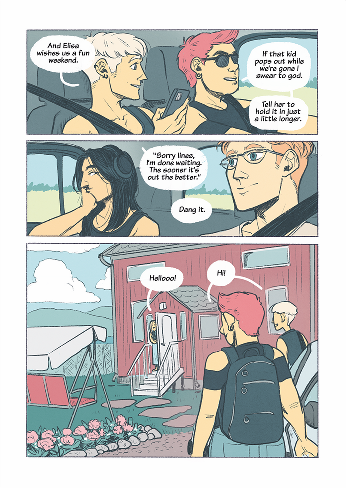 The Seat Next to Him zine