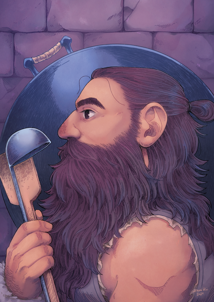 Delicious in Dungeons fanart